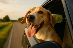 Preparar a mi perro para un viaje en coche